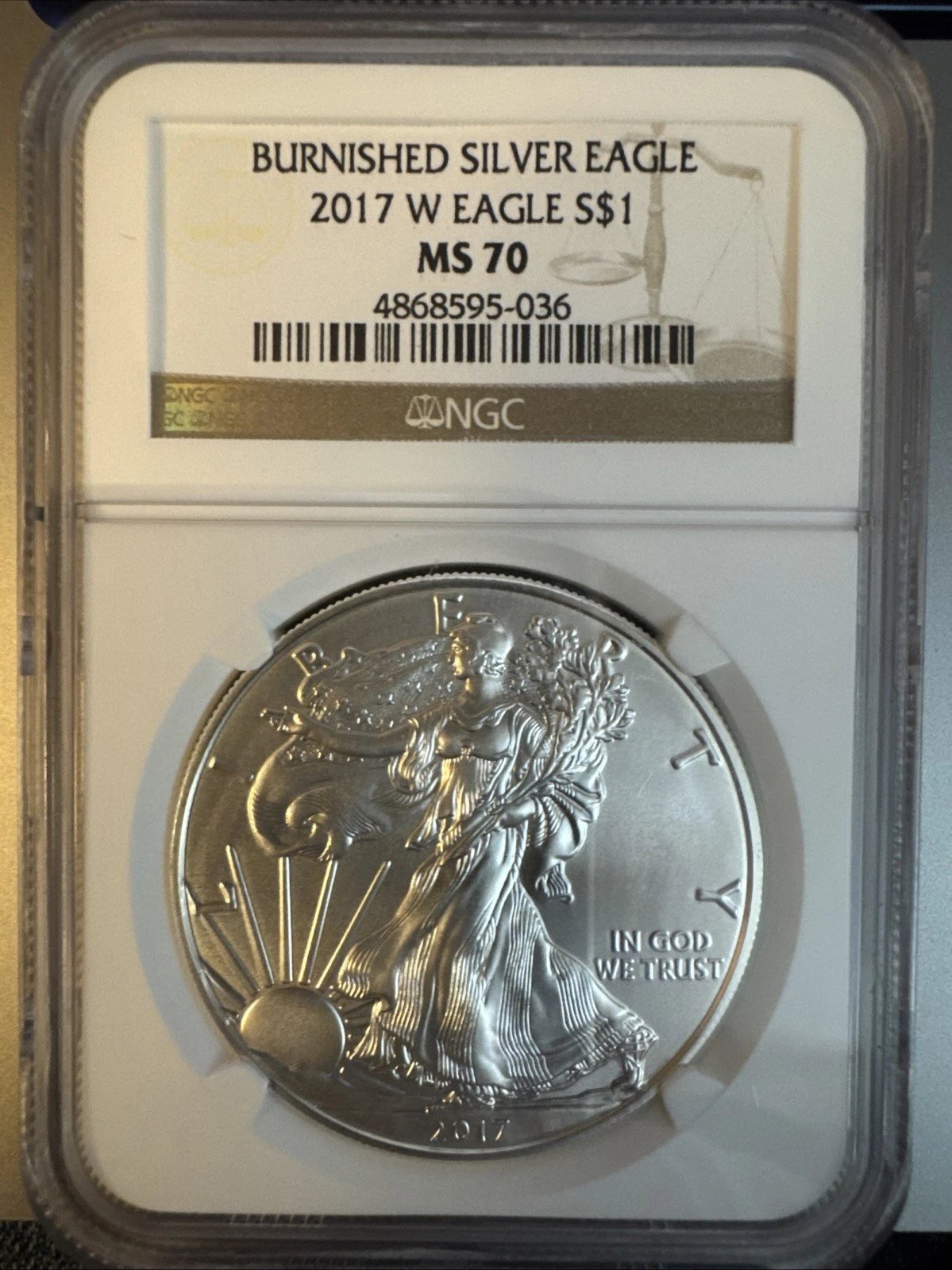 2017W Burnished Eagle